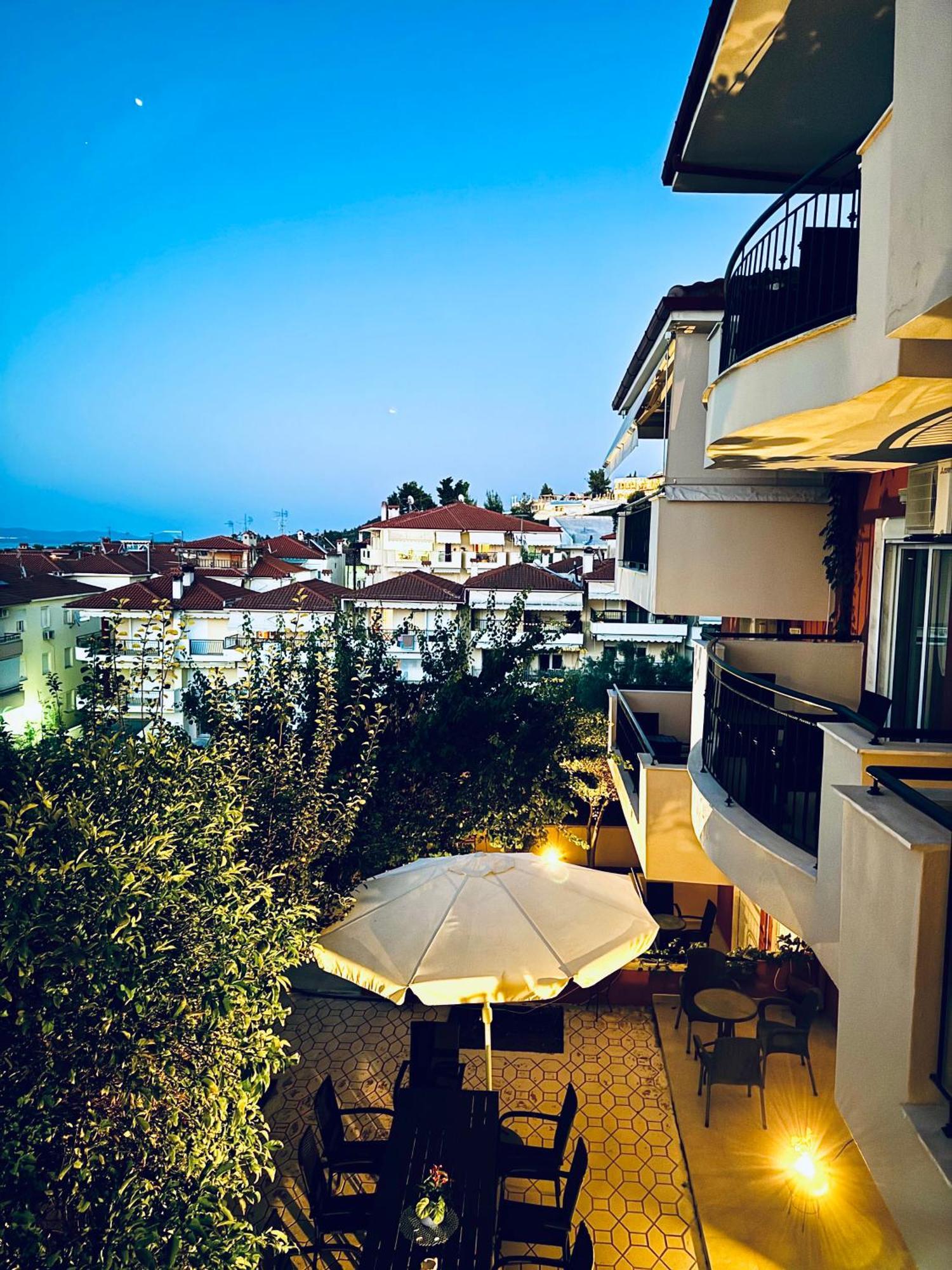 Hotel Sun Sight Pefkochori Exterior photo