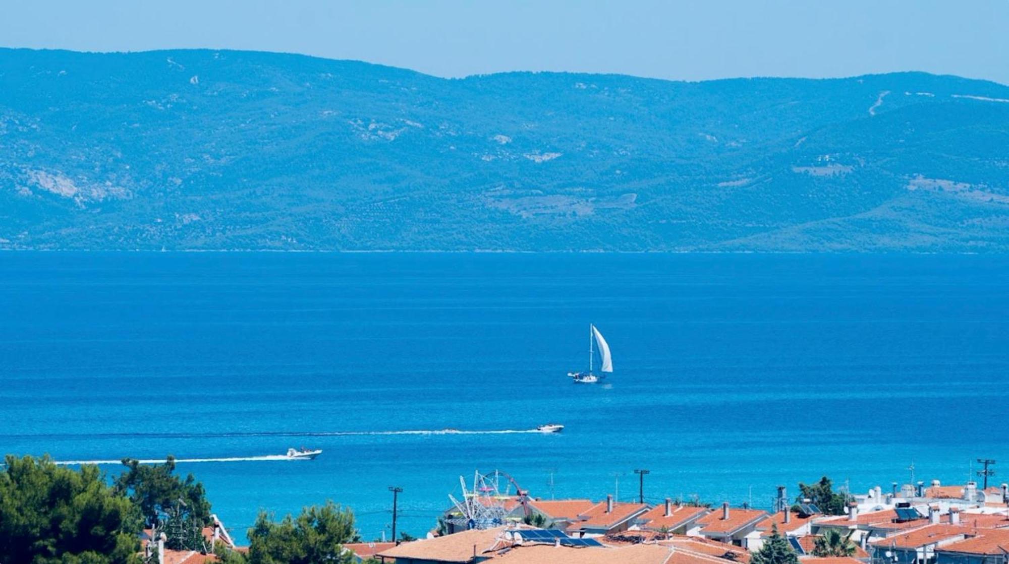 Hotel Sun Sight Pefkochori Exterior photo